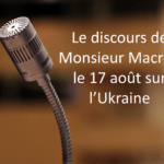 Un peu tard DISCOURS 170825